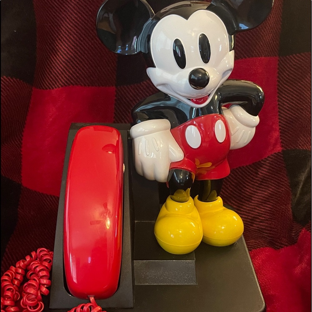 Vintage Mickey Mouse Corded AT&T Phone